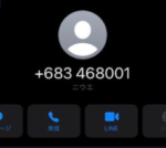 ニウエ　電話　番号　詐欺　折り返し　高額請求　注意